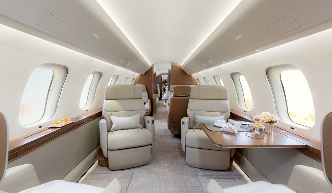 egypt private jet hire bombardier G7500