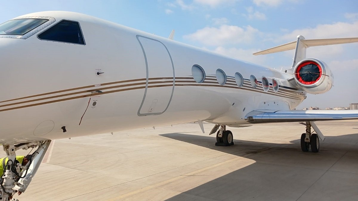 hire private jet Alexandria Gulfstream Egypt