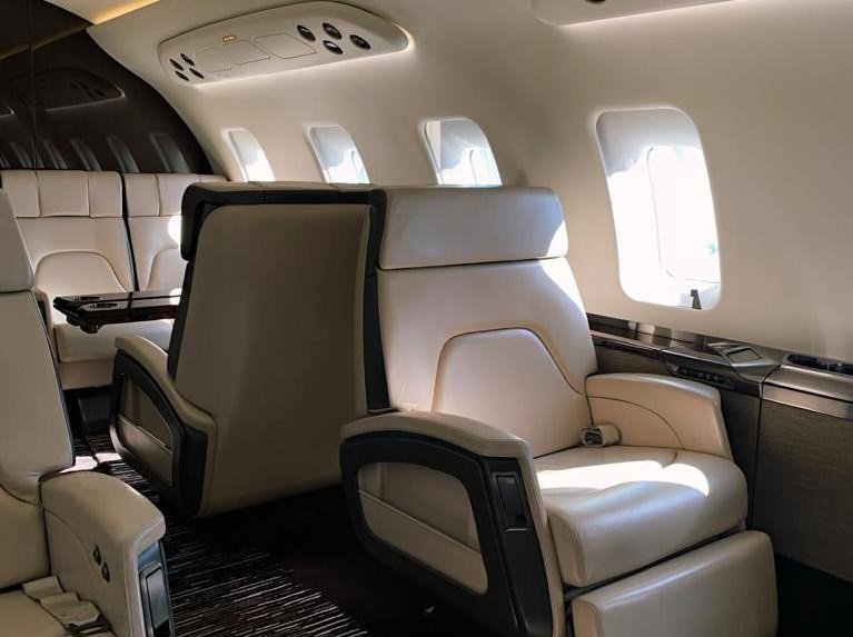 private jet egypt challenger 650 plane lease
